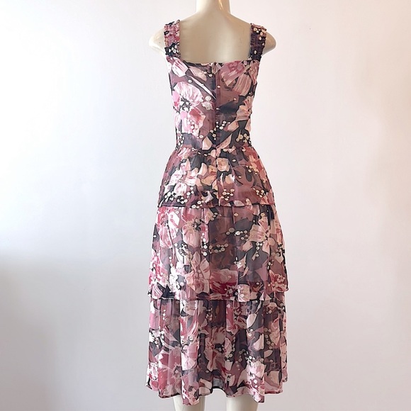 BTFL-Life Madison Dress Brown Small - Picture 4 of 6